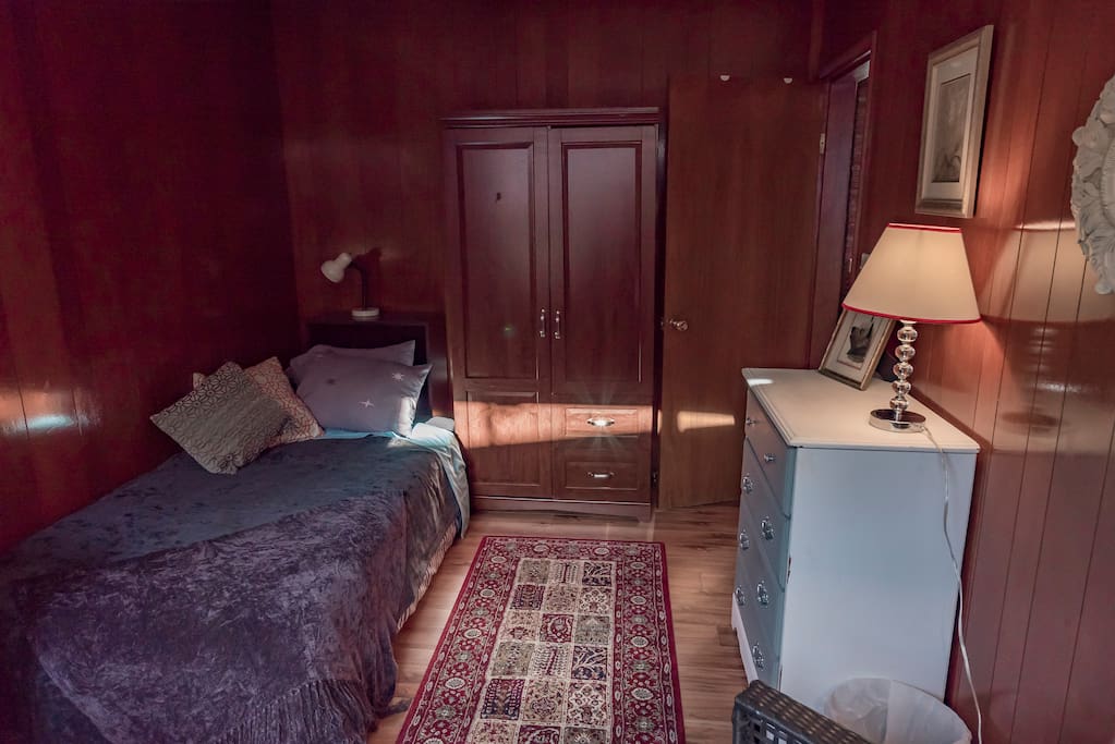 Your cozy bedroom for one.
