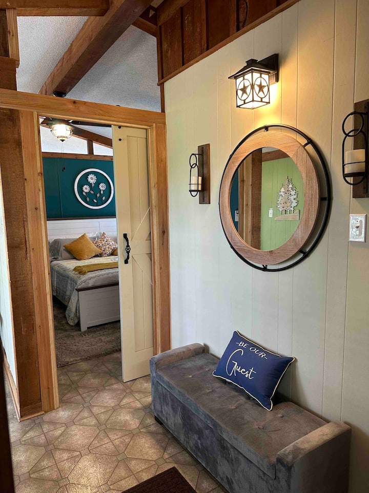 Hallway to bedroom