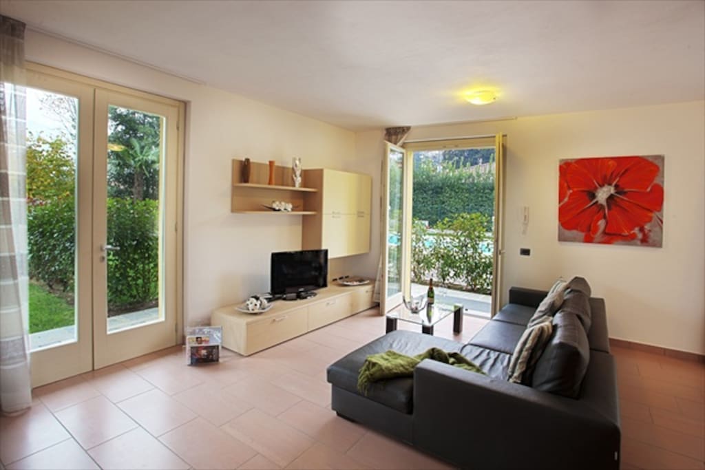 The home enjoys a light and spacious atmosphere