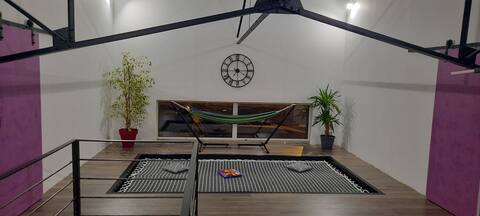 Atypical and cozy loft with Jacuzzi