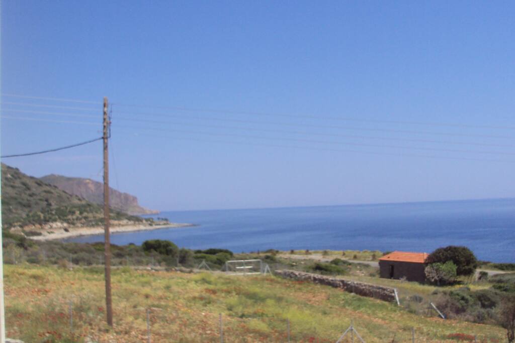 Left view from house