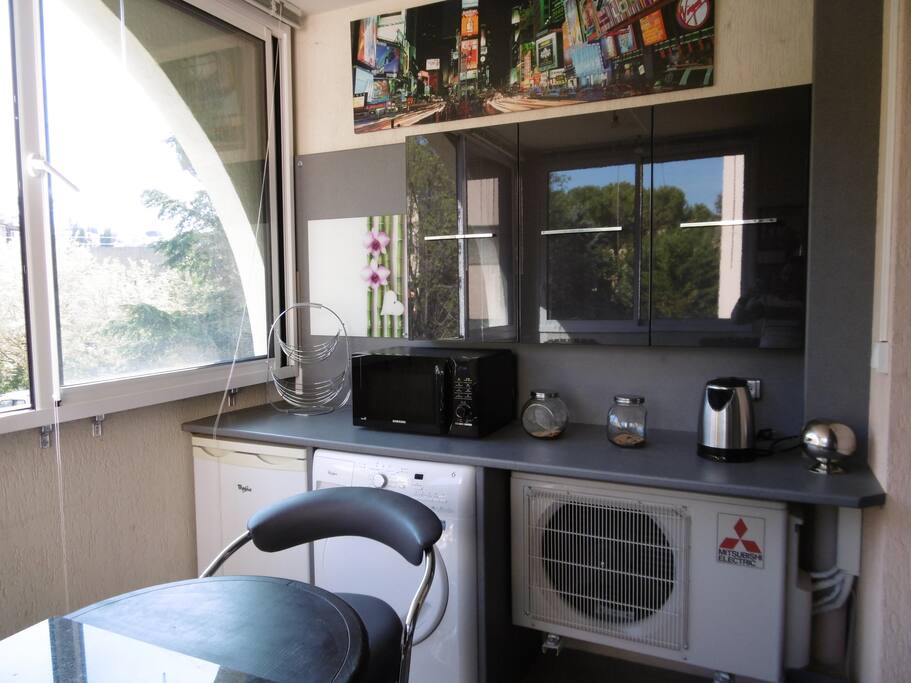 Loggia / salle à manger