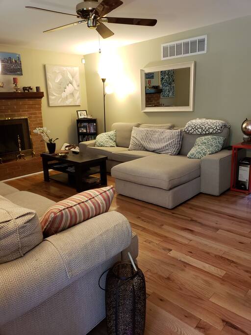 Living Room as you walk in