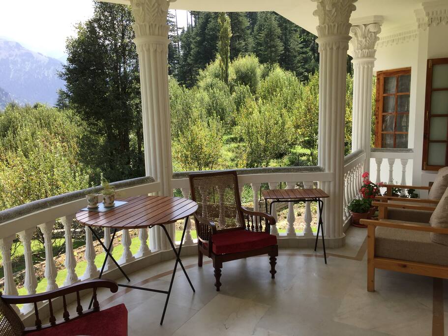 the balcony