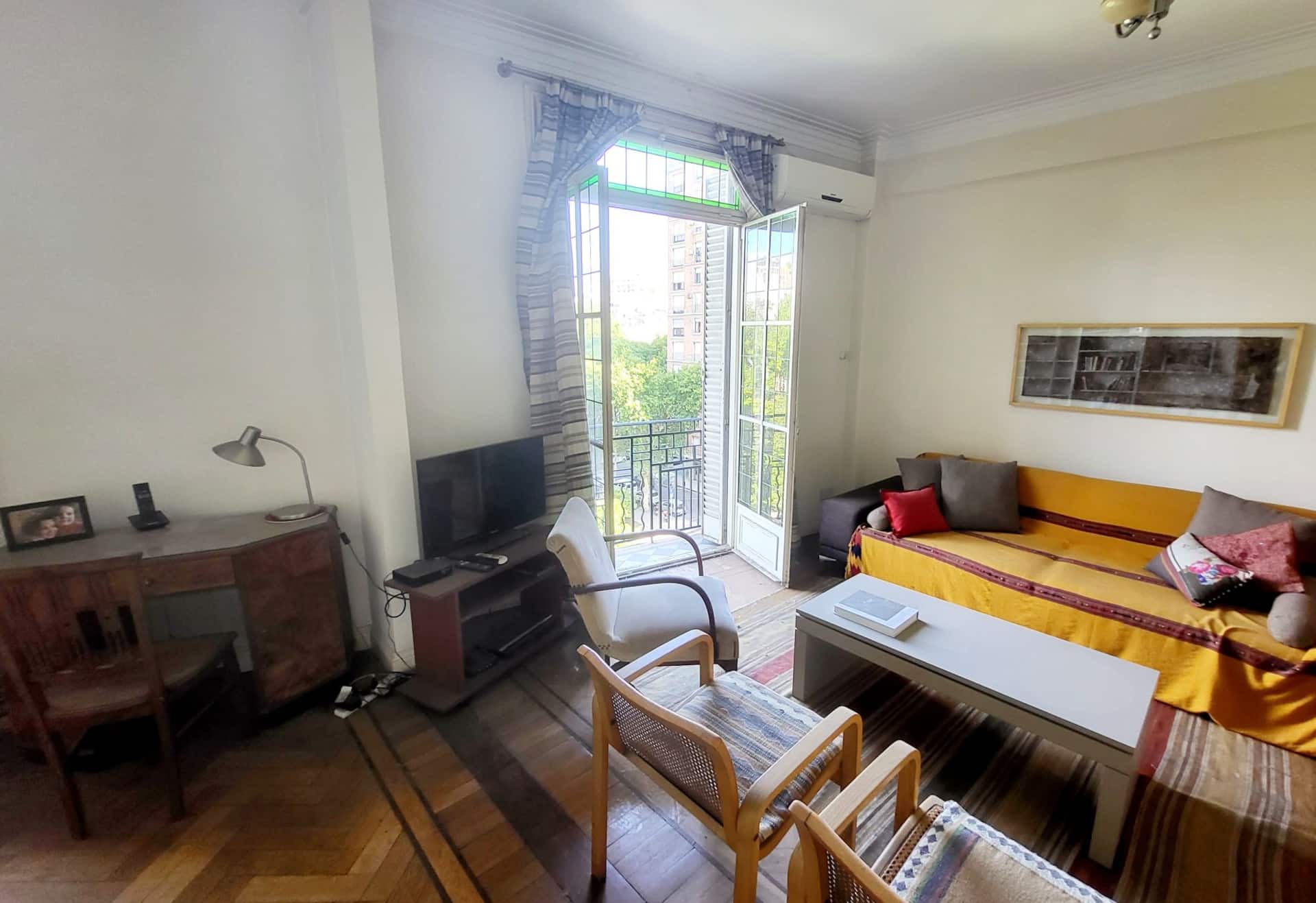 Departamento de 2 ambientes en Recoleta