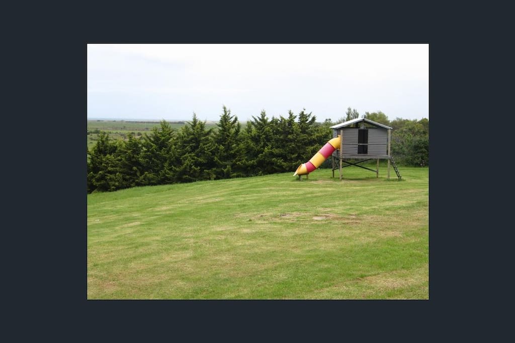 Kids playground. For use at own risk & children to be supervised at all times.