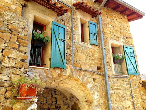 Apricale, one of the most beautiful villages in Italy.