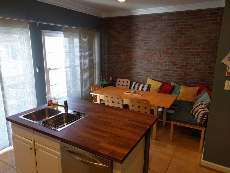 Comfortable dining area