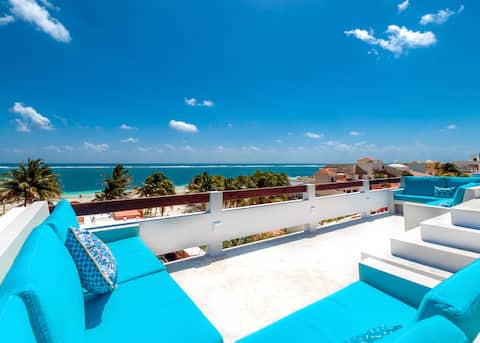 Casa Agua Azul, 3 Story 3 bedroom house W/Sea View
