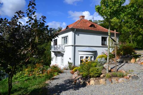 Old villa with garden