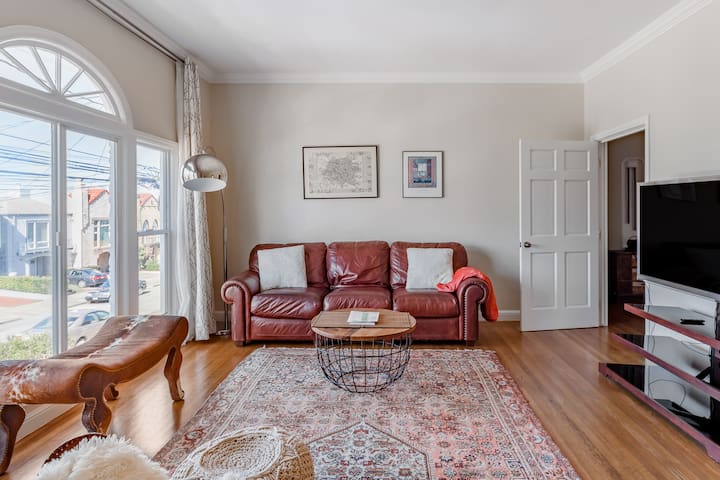 Explore Golden Gate Park from a Sophisticated Home