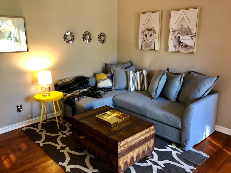 Living Room (sofa pulls out to queen bed)
