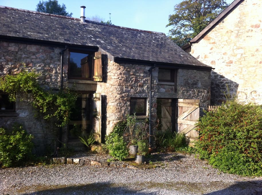 Front view of The Bakehouse - in the morning sun