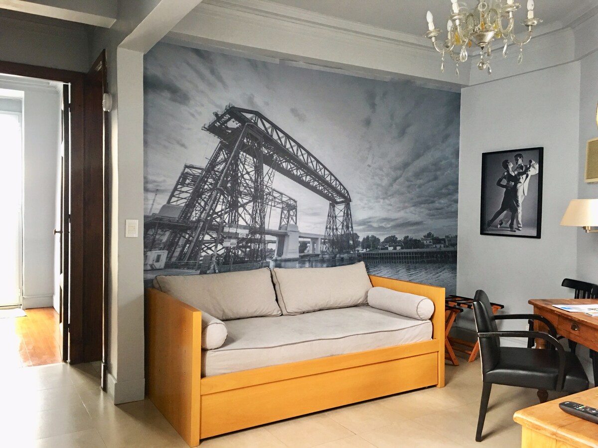 Departamento de 2 dormitorios en San Nicolás con vista al Obelisco