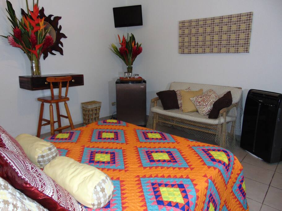 Standard Room #3 has a queen size bed.
