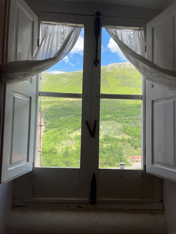 vista dalla camera dei bambini