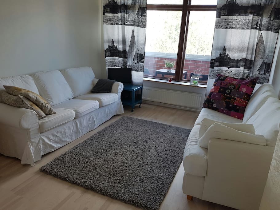 The living room