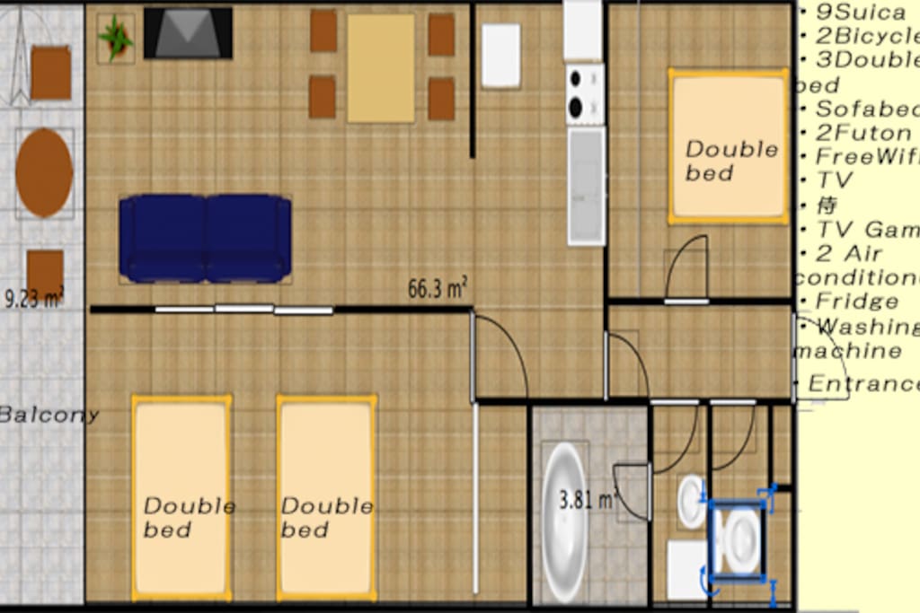 House map.
