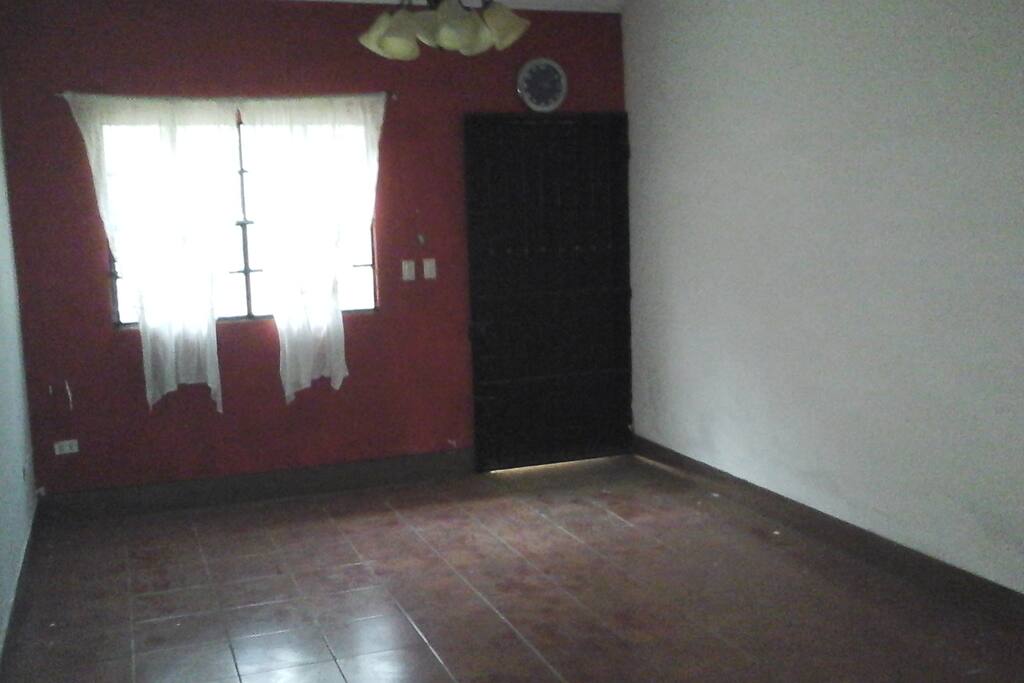 Espacio destinado para sala