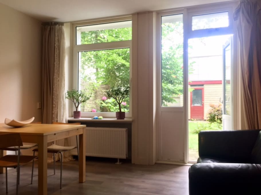 The bright livingroom