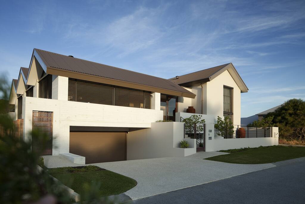 Northern view of property