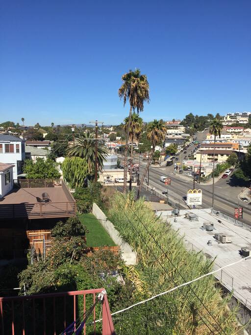 View of sunset bl