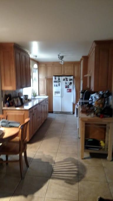Kitchen and dining area