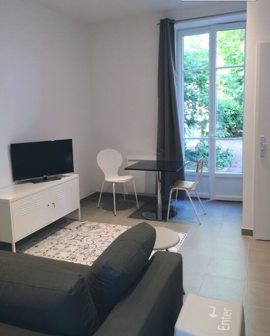 le Studio, coté jardin