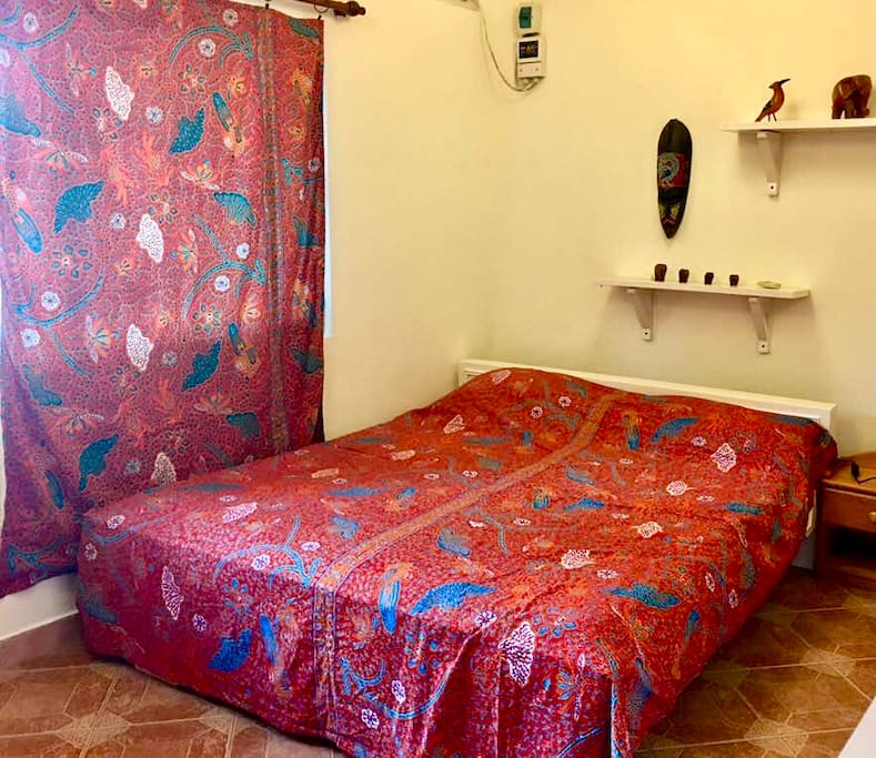 Queen-size bed