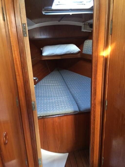 la cabina di prua