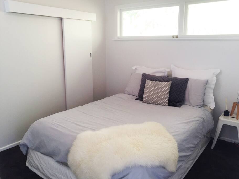 Bedroom two, queen bed.