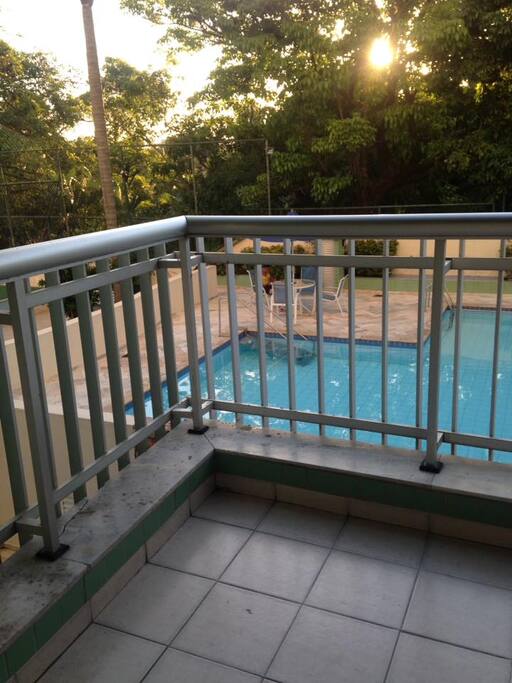 Varanda do apartamento