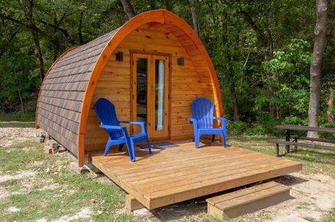 Tiny Cabin - The Downshift at Blowing Springs Park