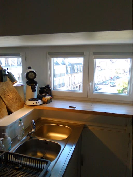 Coin kitchenette