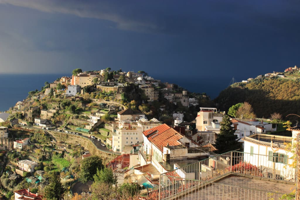 From Terrace looking to Ravello
