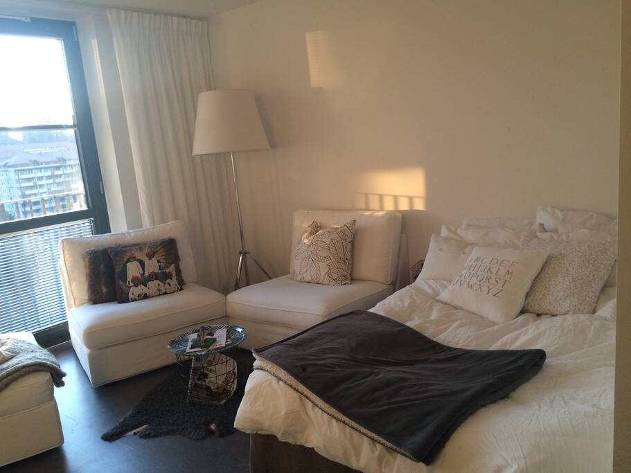 One 120 cm bed