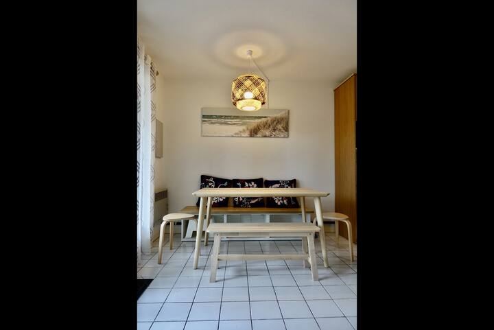 Appartement Rez De Jardin La Palmyre Avec Piscine - Plage de la Palmyre