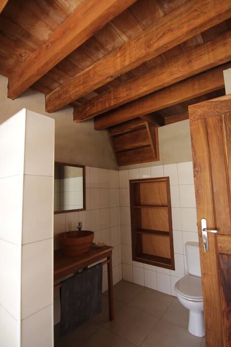Inside bathroom