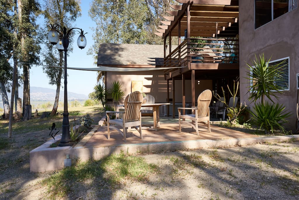 Lower and Upper Patio Decks