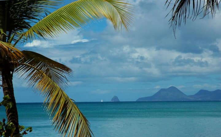 La plage de l'anse CARITAN