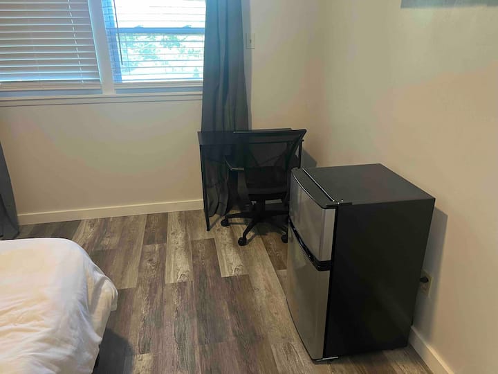 Your own mini-fridge. Store your refreshments and other items to avoid a trip down to the first floor? :) 