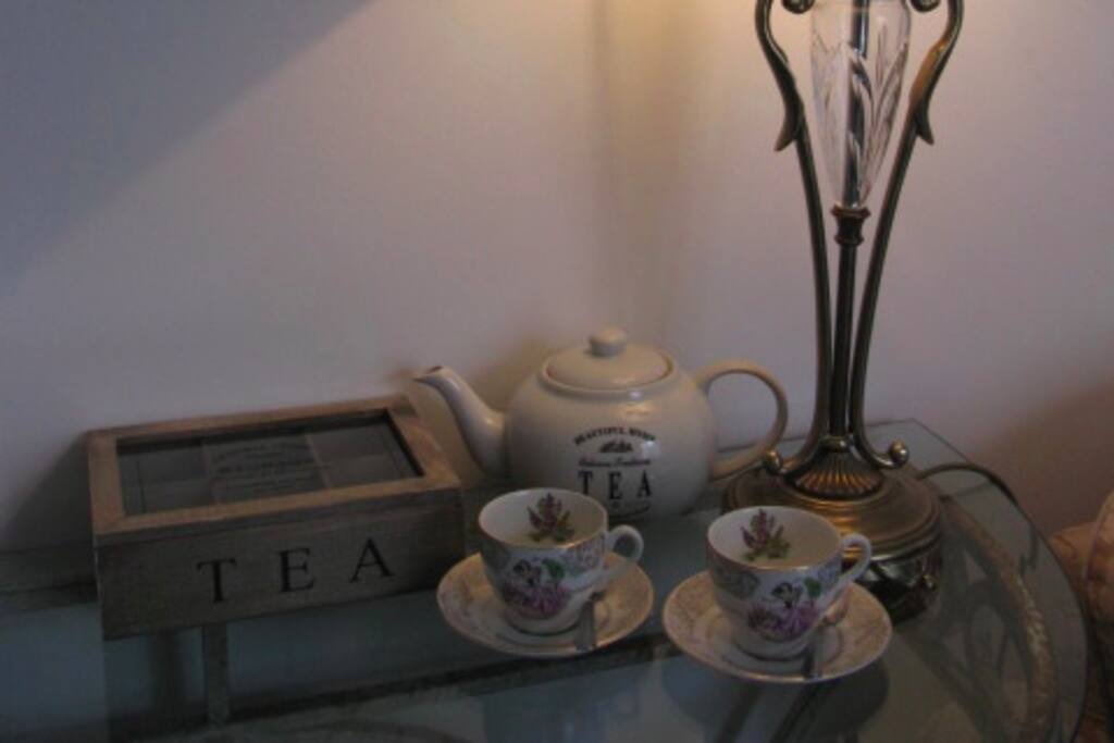 Tea and Coffee always available