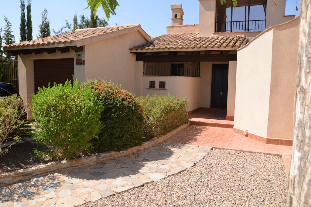 Pathway to front door