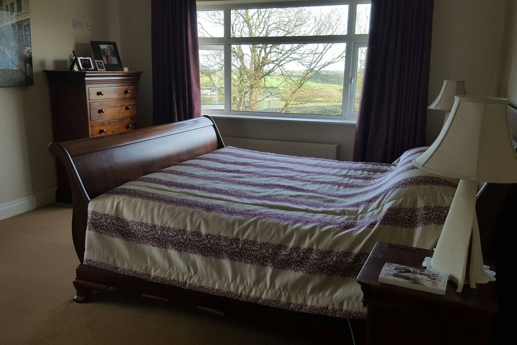 newly decorated double room