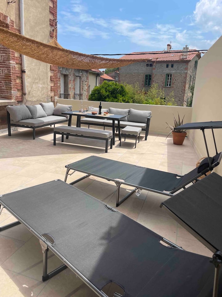 Apartment, big terrace