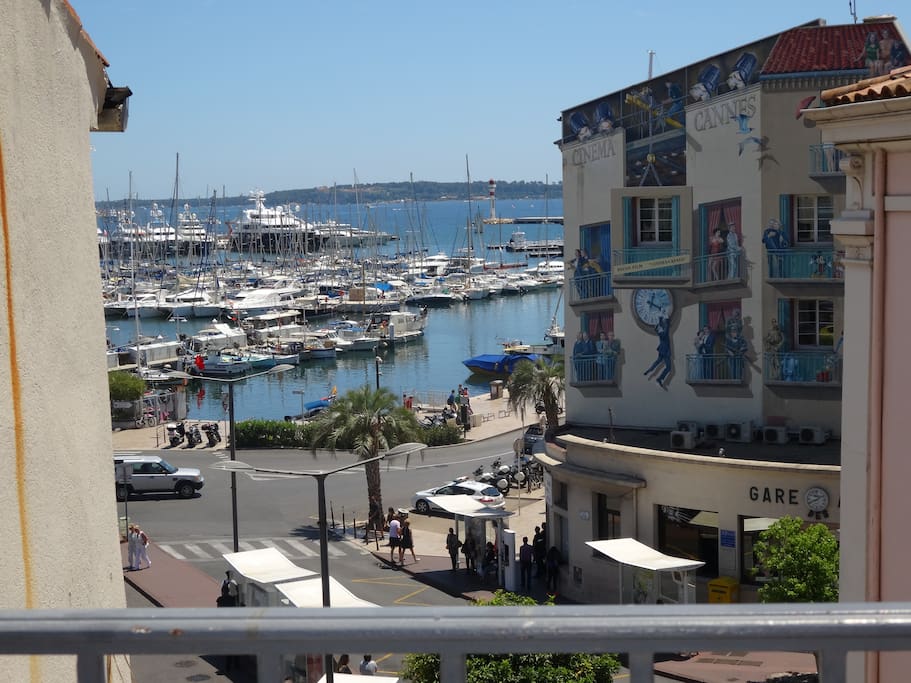 View from the balcony