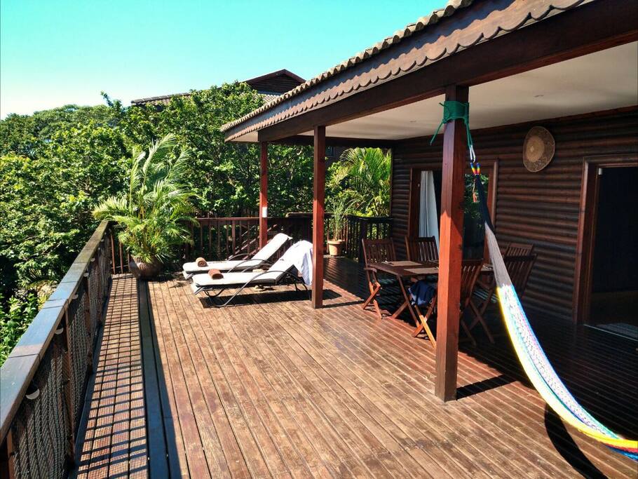 Beautiful wooden Terrace