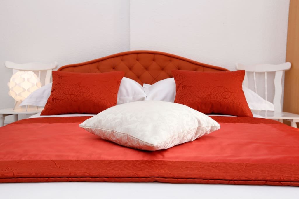 comfortable double bed