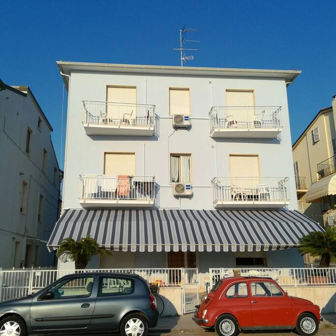 Facciata esterna lato mare