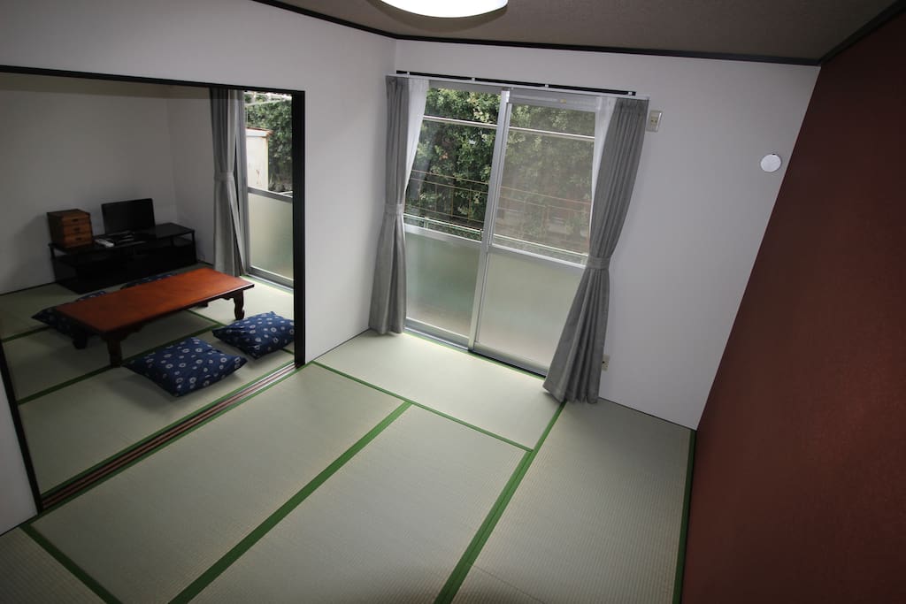 Japanese tatami room!